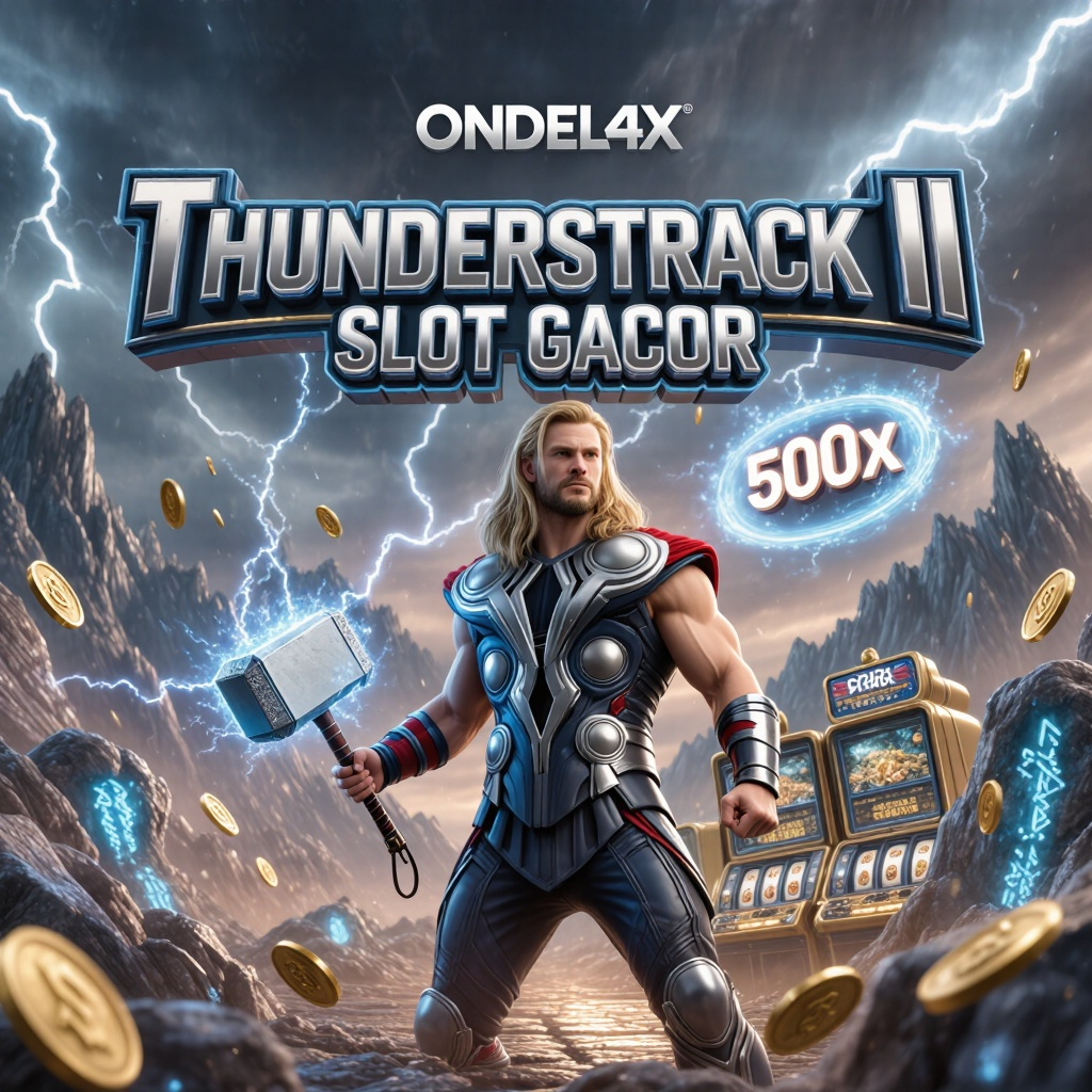 Thunderstruck II di ONDEL4D: Slot Gacor Thor dengan Amukan Petir Nordik dan Potensi Kemenangan Epik